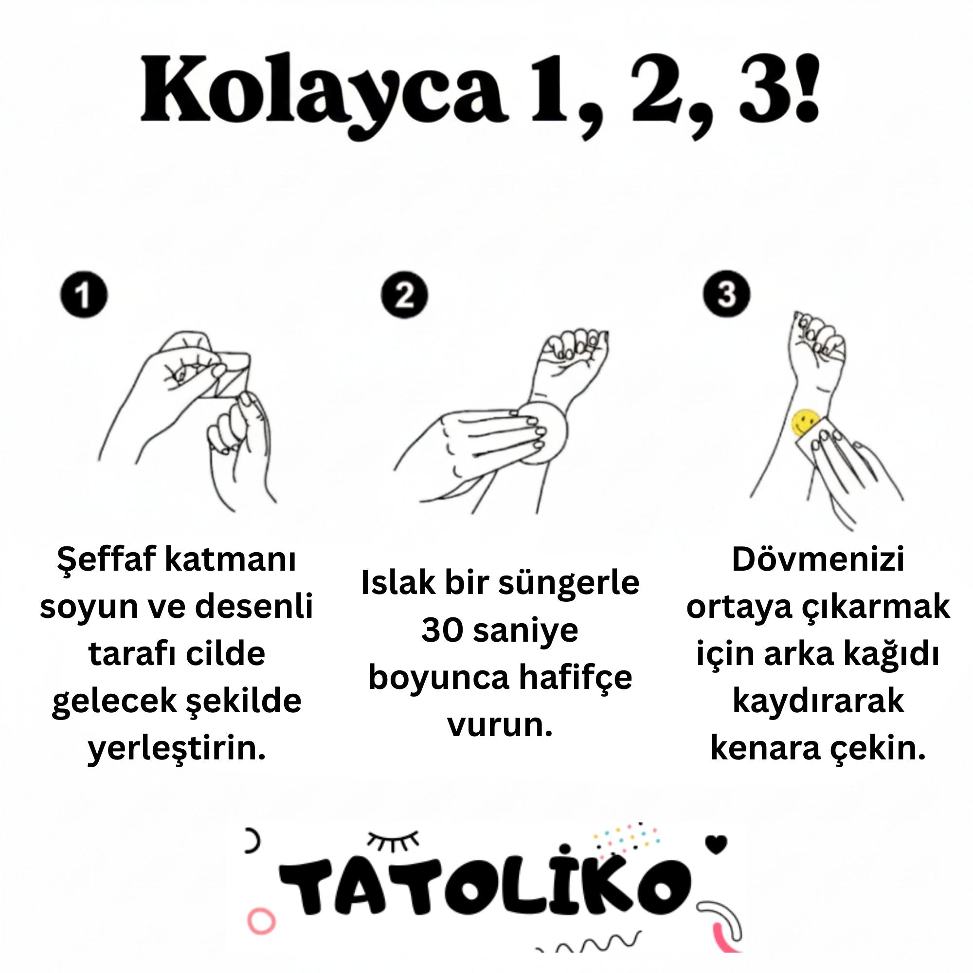Kenan Yıldız Geçici Dövmesi | Türkiye Milli Takım Taraftar Tasarımı